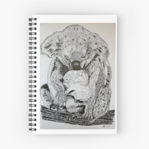 Item preview, Female koala and her baby designed and sold by Ccrisart75-.