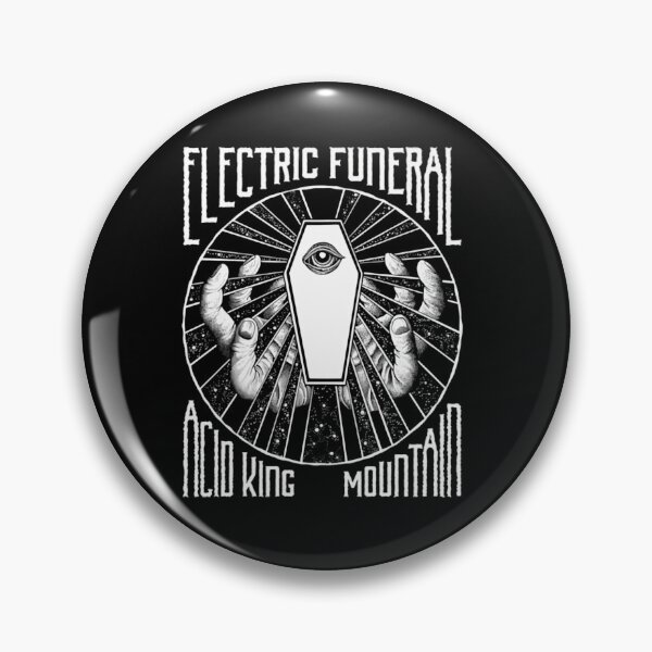 Item preview, Acid King Electric Funeral Doom Metal Coffin Vision designed and sold by NiremmeeArt.