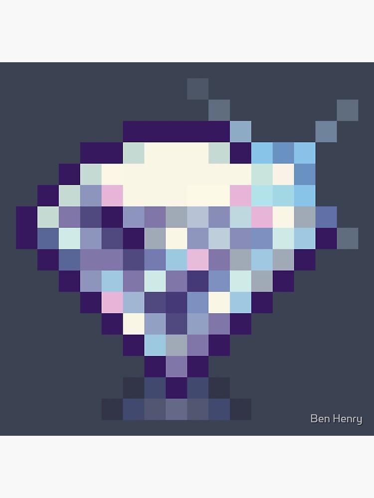 Pixel Diamond Art Board Print for Sale by Ben Henry