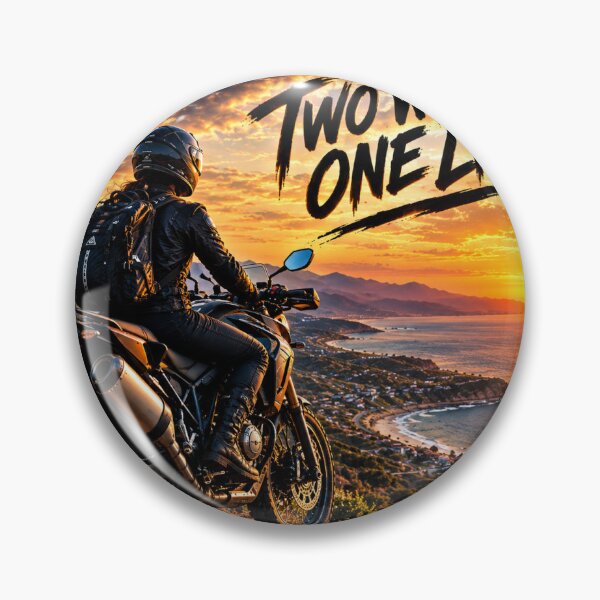 Item preview, Two Wheels - One Life designed and sold by ThrottlePixels.