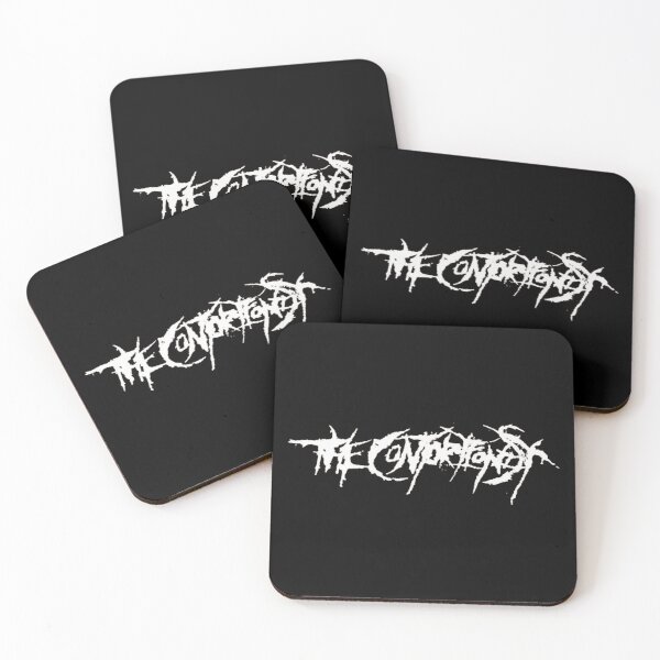 Item preview, The Contortionist White Technical Progressive Extreme Logo designed and sold by NiremmeeArt.