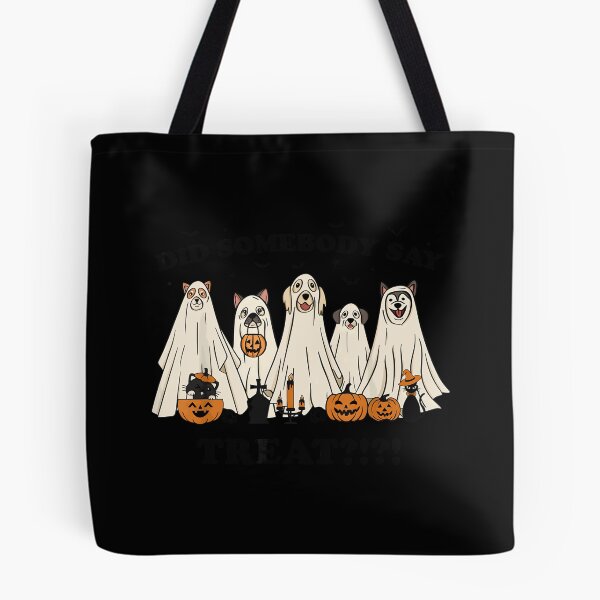 Item preview, Did Somebody Say Treat Ghost Dogs Lovers Halloween designed and sold by tiabletz.