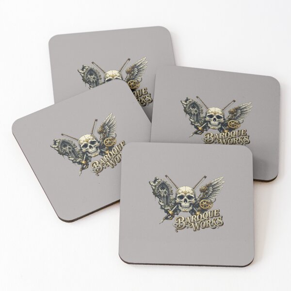 Item preview, Baroque Works Skull Wings Crossed Swords T-Shirt-28 designed and sold by IvetteMelson.