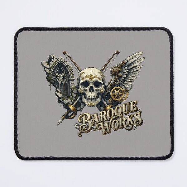 Item preview, Baroque Works Skull Wings Crossed Swords T-Shirt-28 designed and sold by IvetteMelson.