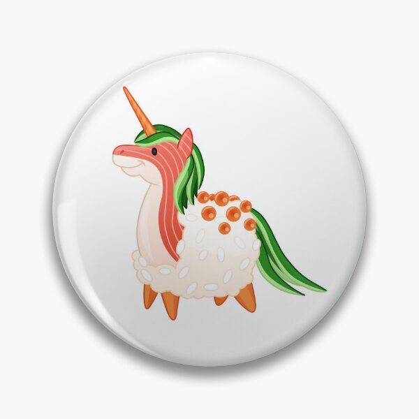 Item preview, California Sushicorn Salmon Sushi Unicorn designed and sold by Littlewhite-owl.