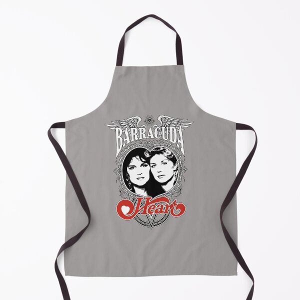 Item preview, BARRACUDA Heart Band Vintage Rock Design-38 designed and sold by IvetteMelson.