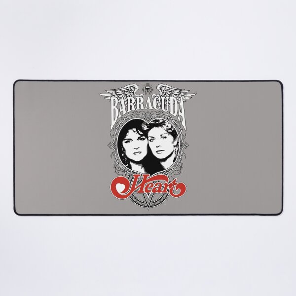 Item preview, BARRACUDA Heart Band Vintage Rock Design-38 designed and sold by IvetteMelson.
