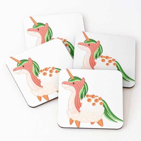 Item preview, California Sushicorn Salmon Sushi Unicorn designed and sold by Littlewhite-owl.