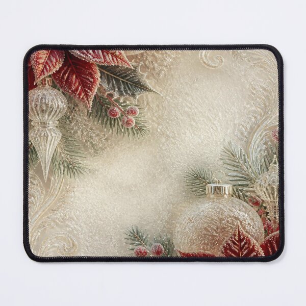 Item preview, Elegant Christmas with poinsettias designed and sold by BriSher.