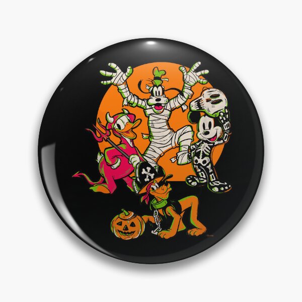 Item preview, Mickey Donald Goofy Pluto Halloween designed and sold by tiabletz.