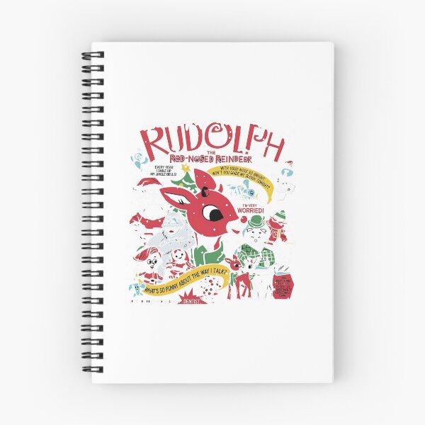 Item preview, Rudolph The Red-Nosed Reindeer Retro Christmas designed and sold by bacababerry.