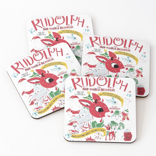 Item preview, Rudolph The Red-Nosed Reindeer Retro Christmas designed and sold by bacababerry.