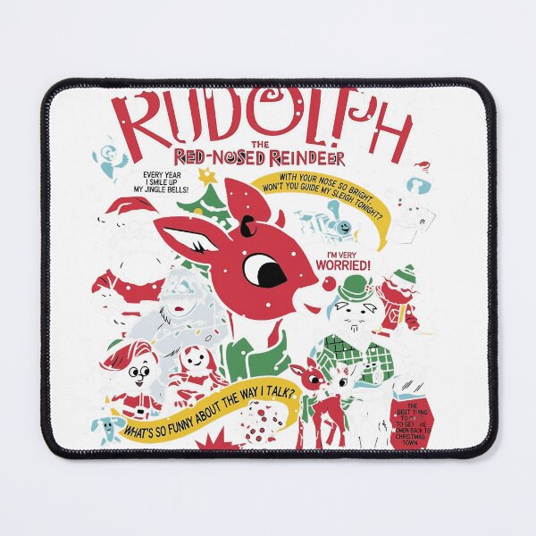 Item preview, Rudolph The Red-Nosed Reindeer Retro Christmas designed and sold by bacababerry.
