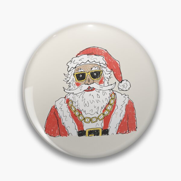 Item preview, Cool Santa With Shades and Gold Chain designed and sold by Studio Bootleg.
