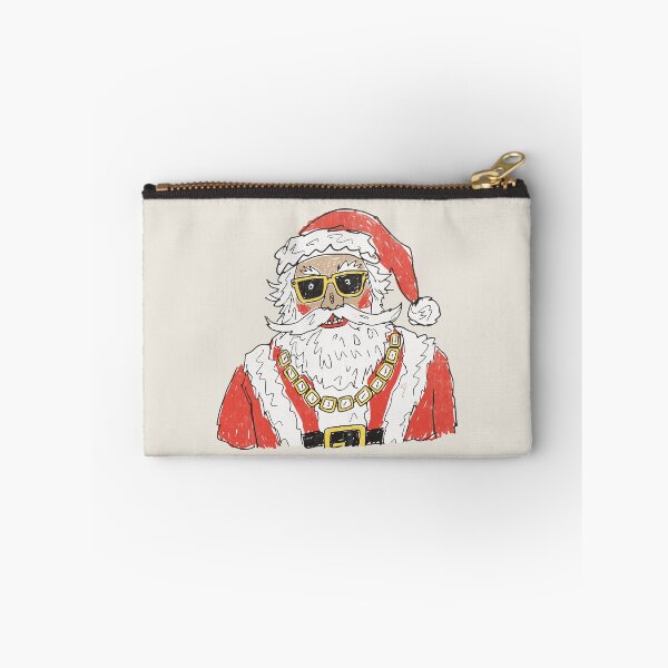 Artikelvorschau, Cooler Weihnachtsmann mit Sonnenbrille und Goldkette entworfen und verkauft von Studio Bootleg.
