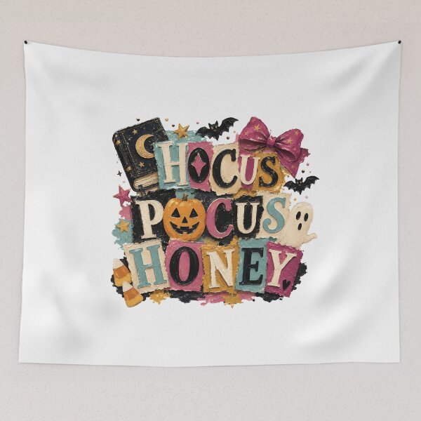 Item preview, Hocus Pokus Honey Witchy Halloween Charm designed and sold by CleanDecor.