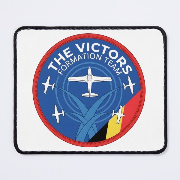 Item preview, The Victors Formation Team Belgian Aerobatic Display Patch Emblem designed and sold by CharlieDesings.