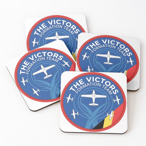 Item preview, The Victors Formation Team Belgian Aerobatic Display Patch Emblem designed and sold by CharlieDesings.