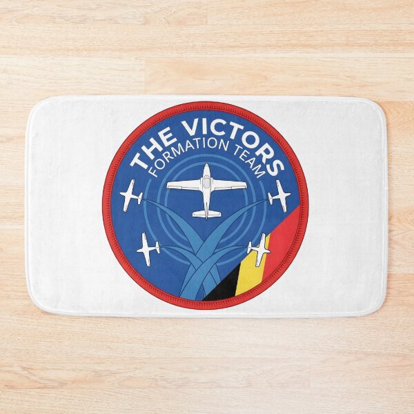 Item preview, The Victors Formation Team Belgian Aerobatic Display Patch Emblem designed and sold by CharlieDesings.
