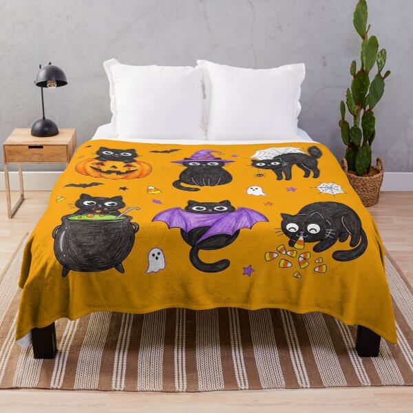 Item preview,  Halloween Black Cats designed and sold by TeeARTHY.