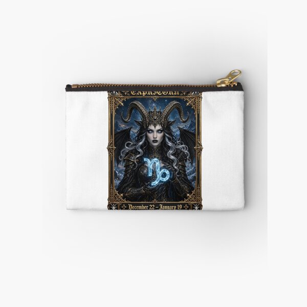 Item preview,  Gothic Capricorn Demon Queen - Mountain Goat Zodiac | Dec 22 - Jan 19 designed and sold by Csaba1983.