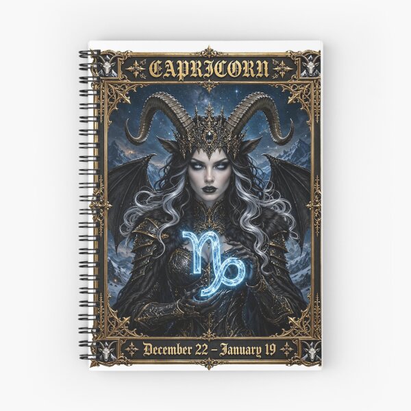 Item preview,  Gothic Capricorn Demon Queen - Mountain Goat Zodiac | Dec 22 - Jan 19 designed and sold by Csaba1983.