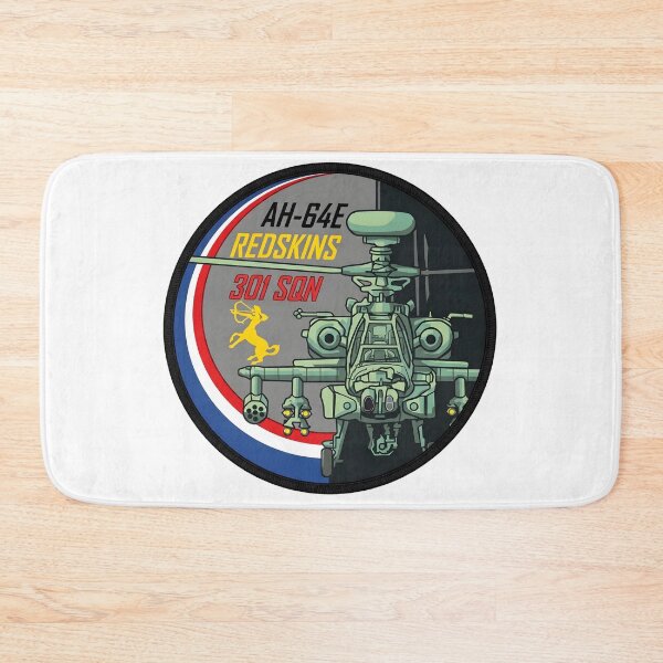 Item preview, Royal Netherlands Air Force 301 Squadron AH-64E Apache Redskins Patch Emblem designed and sold by CharlieDesings.