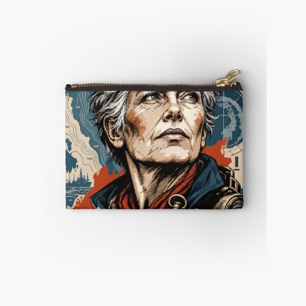 Item preview, Portrait of Explorer with Compass and Map designed and sold by Honu2025.