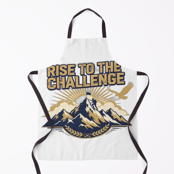 Item preview, Rise to the Challenge Shirt | Motivational Mountain T-Shirt designed and sold by FitEnvy.