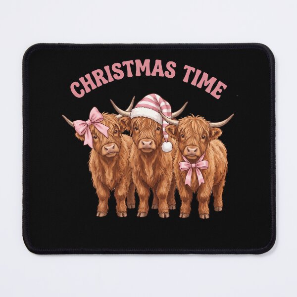 Item preview,  Christmas Highland Cows designed and sold by TeeARTHY.