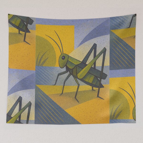 Item preview, Cricket - a Geometric illustration. designed and sold by GalleryKauffeld.