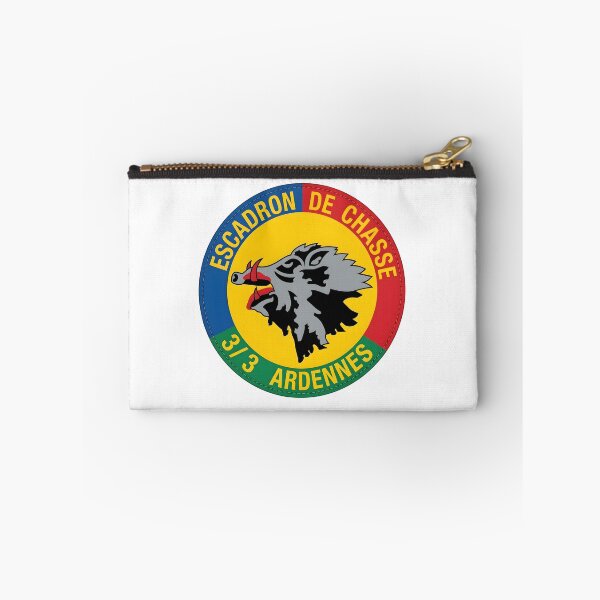 Aperçu de l'œuvre Escadron de Chasse 3/3 de l'Armée de l'Air Française Patch Emblème Ardennes créée et vendue par CharlieDesings.