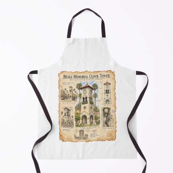Item preview, Beale Memorial Clock Tower – Architect’s Field Notes designed and sold by Russell Thorne.