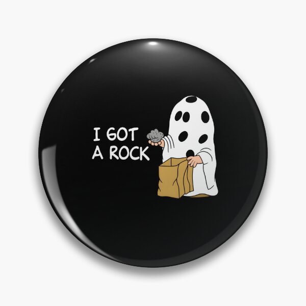 Item preview,  i got a rock - peanuts halloween designed and sold by waderpaker.