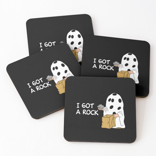 Item preview,  i got a rock - peanuts halloween designed and sold by waderpaker.