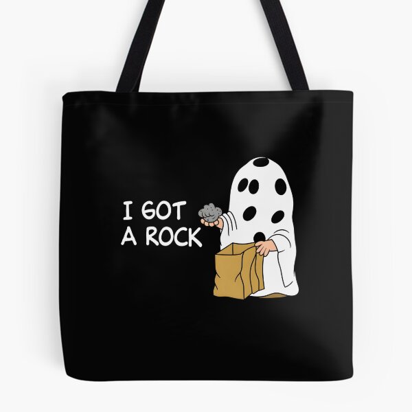 Item preview,  i got a rock - peanuts halloween designed and sold by waderpaker.