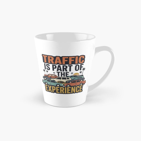 Item preview, Traffic Is Part Of The Experience Funny Commuter Driver Art designed and sold by mood-draftsman.