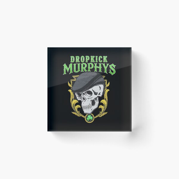 Item preview, Dropkicks Murphyss Skull Flat Cap Shamrock  designed and sold by TinaFangcao.