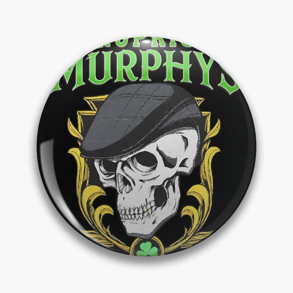 Item preview, Dropkicks Murphyss Skull Flat Cap Shamrock  designed and sold by TinaFangcao.