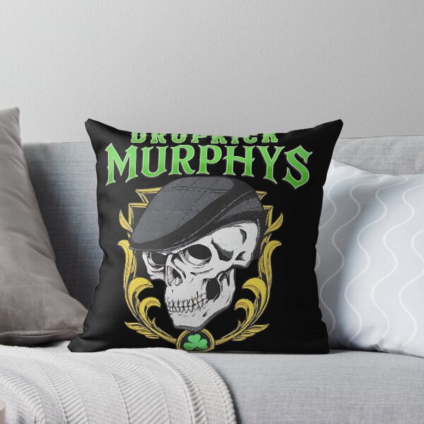 Item preview, Dropkicks Murphyss Skull Flat Cap Shamrock  designed and sold by TinaFangcao.