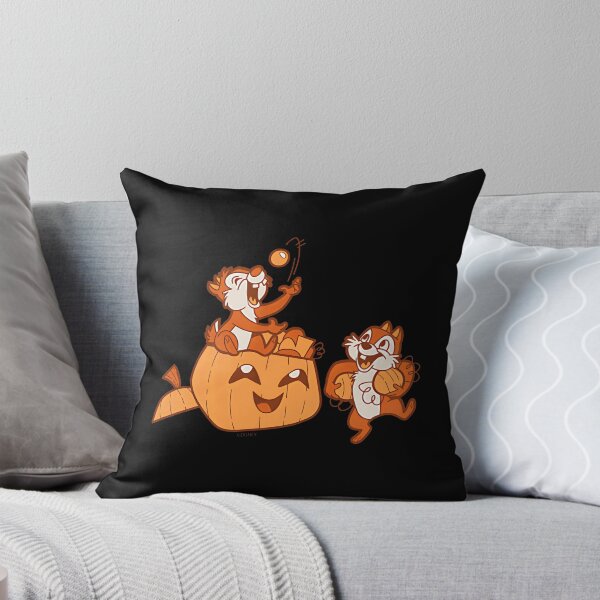 Item preview, Chip ‘N’ Dale Halloween Pumpkin Bucket Corner Art designed and sold by tiabletz.