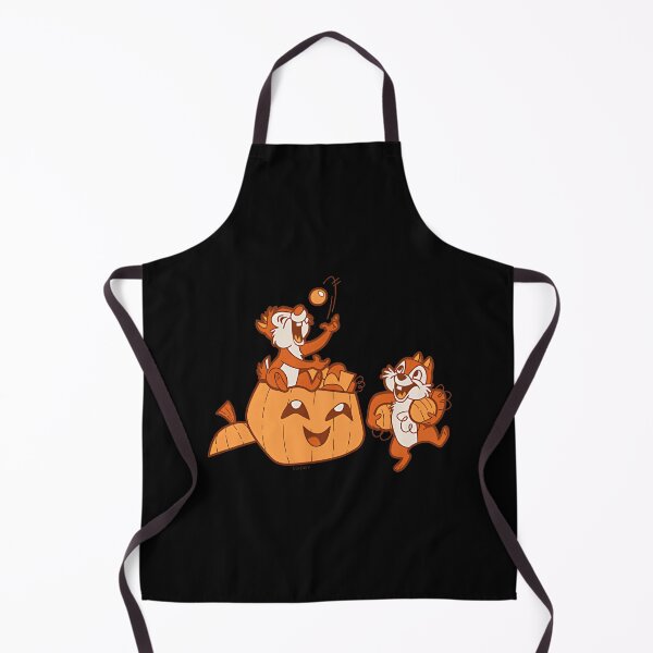 Item preview, Chip ‘N’ Dale Halloween Pumpkin Bucket Corner Art designed and sold by tiabletz.