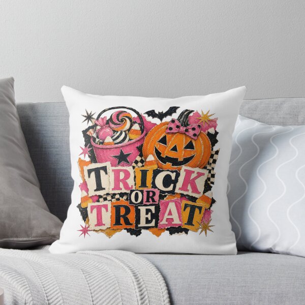 Item preview, Trick or Treat Patchwork Halloween Celebration designed and sold by CleanDecor.