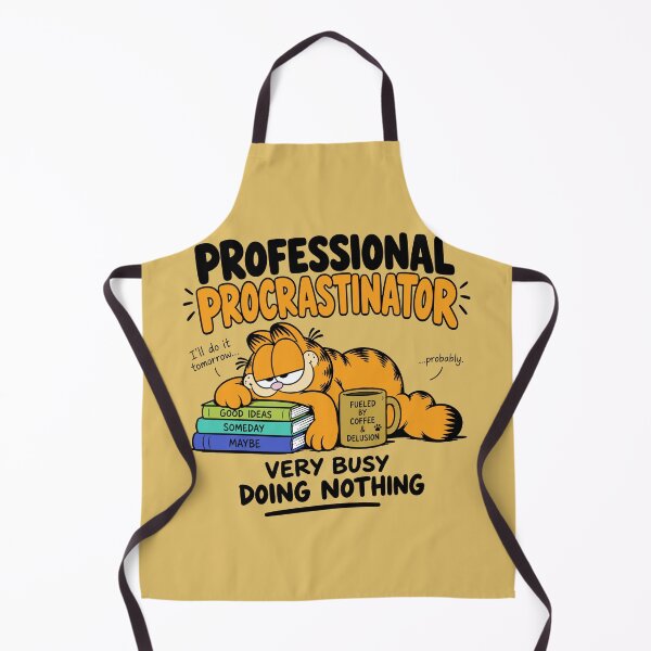 Item preview, Garfield Procrastination  designed and sold by MegDexShop.