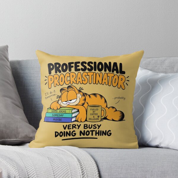 Item preview, Garfield Procrastination  designed and sold by MegDexShop.