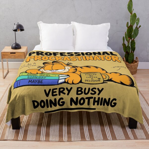 Item preview, Garfield Procrastination designed and sold by MegDexShop.