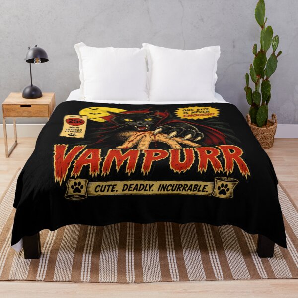 Item preview, Vampurr Black Cat Bite Hand  designed and sold by schottbrandon.