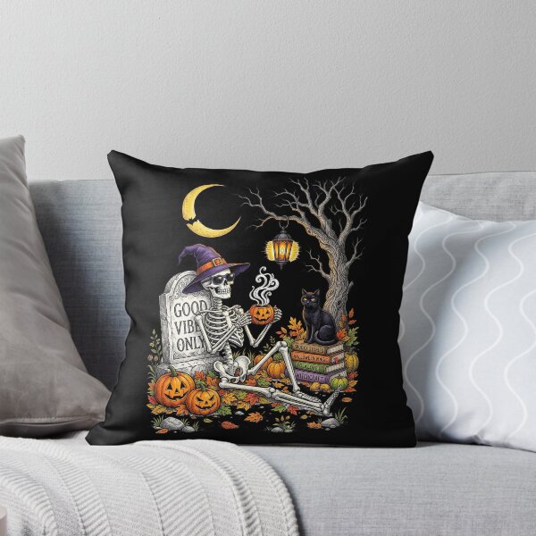 Item preview, Halloween Skeleton Vibes designed and sold by TeeARTHY.
