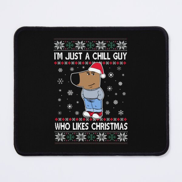 Item preview, I'm Just A Chill Guy Ugly Sweater Christmas designed and sold by saintfranco.