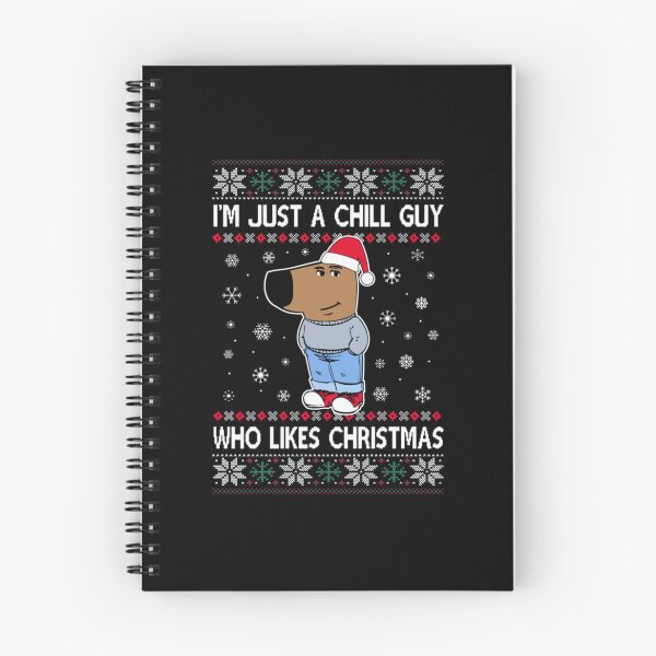 Item preview, I'm Just A Chill Guy Ugly Sweater Christmas  designed and sold by saintfranco.